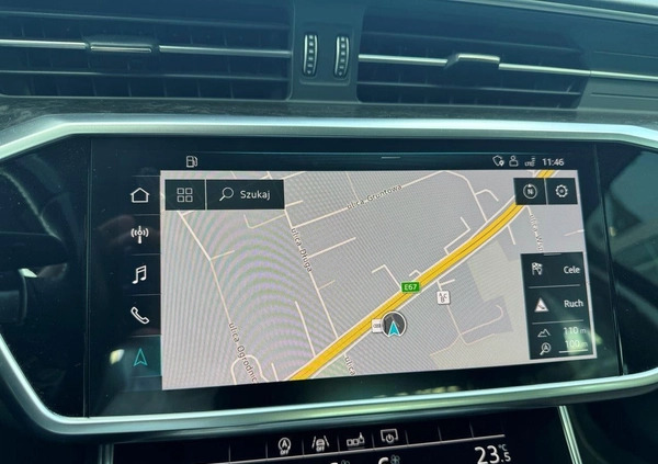 Audi A6 cena 175900 przebieg: 71100, rok produkcji 2018 z Wąbrzeźno małe 667